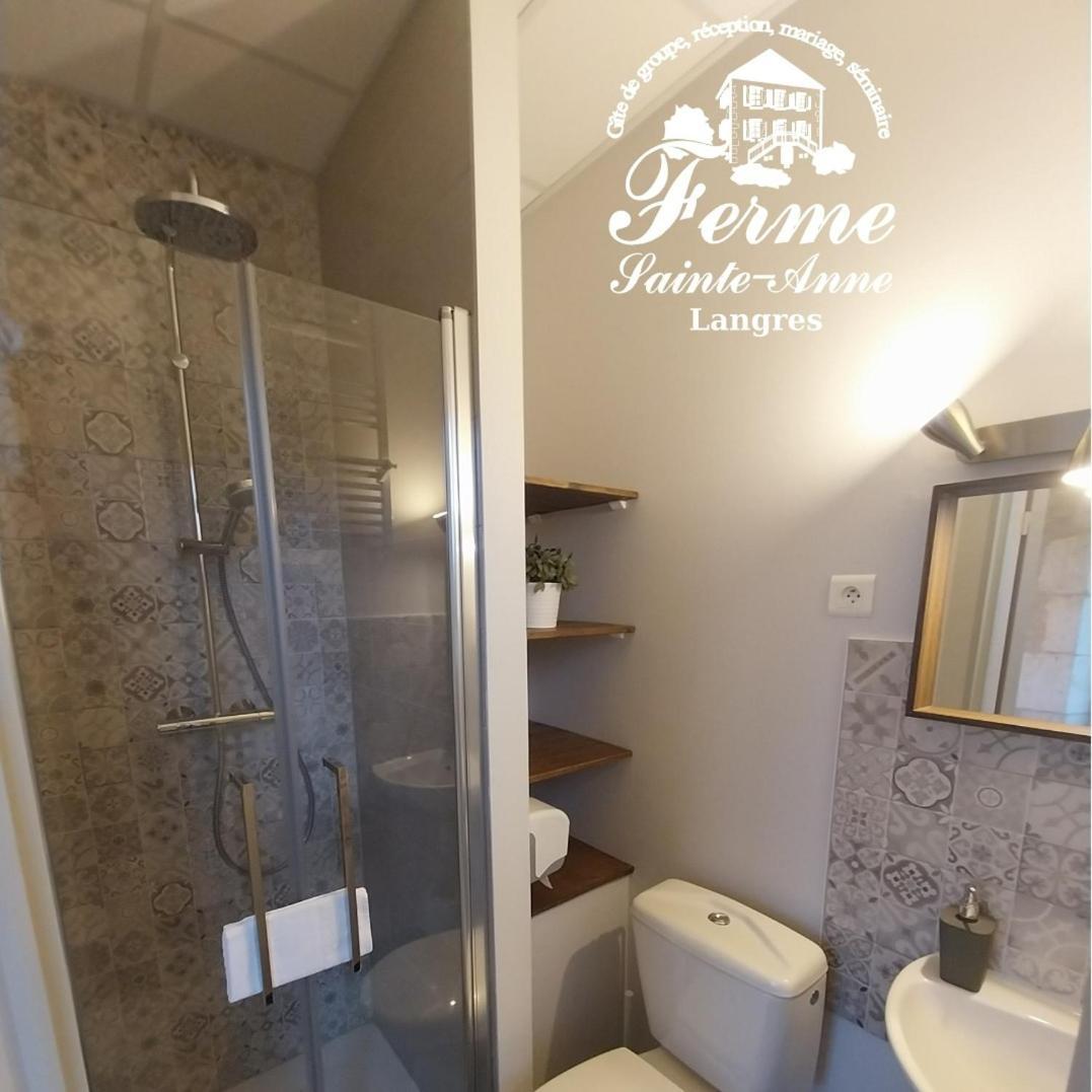 Hotel Domaine Ferme Sainte Anne Langres Exterior foto